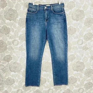 NWT L'AGENCE Shane Mid Rise Slouchy Straight Women's Jeans Size 27  8998 GWS